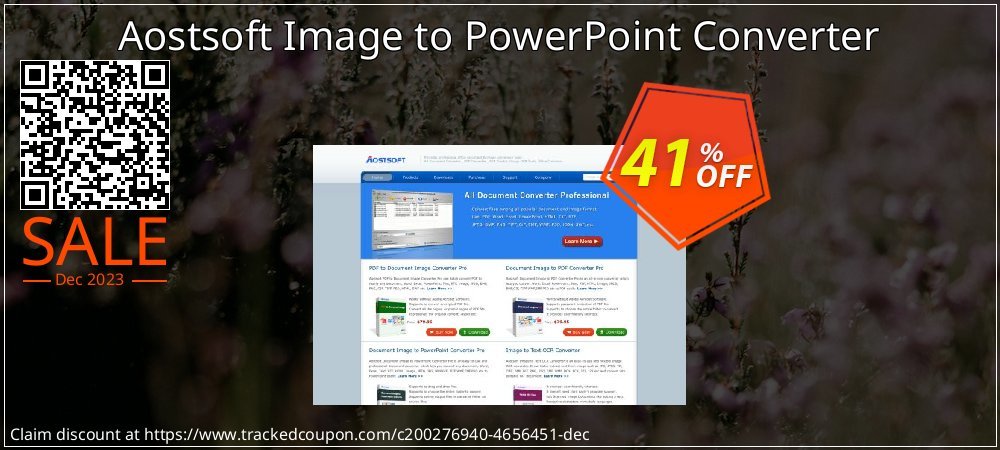 Aostsoft Image to PowerPoint Converter coupon on World Party Day sales