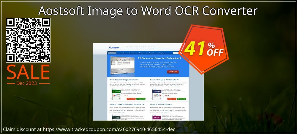 Aostsoft Image to Word OCR Converter coupon on World Password Day offering discount