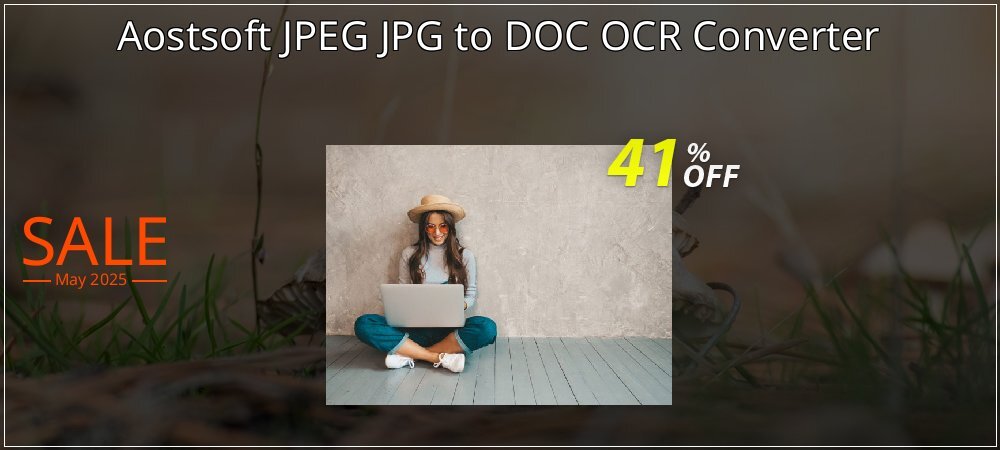 Aostsoft JPEG JPG to DOC OCR Converter coupon on Constitution Memorial Day sales