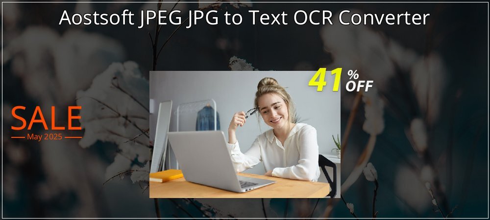 Aostsoft JPEG JPG to Text OCR Converter coupon on Mother's Day offer