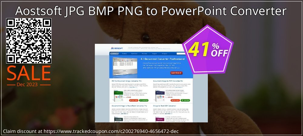 Aostsoft JPG BMP PNG to PowerPoint Converter coupon on April Fools' Day discount