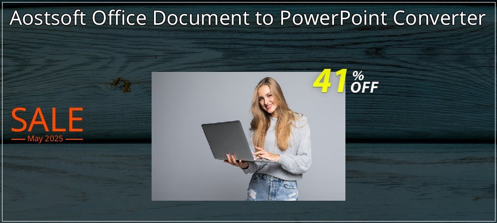 Aostsoft Office Document to PowerPoint Converter coupon on National Walking Day super sale