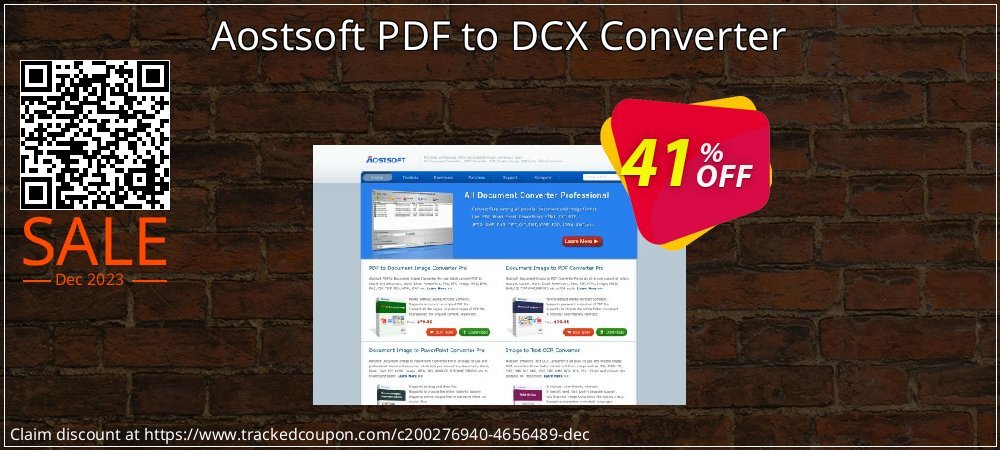Aostsoft PDF to DCX Converter coupon on World Password Day discount