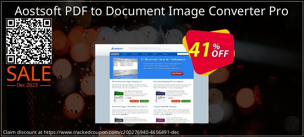 Aostsoft PDF to Document Image Converter Pro coupon on Palm Sunday discount
