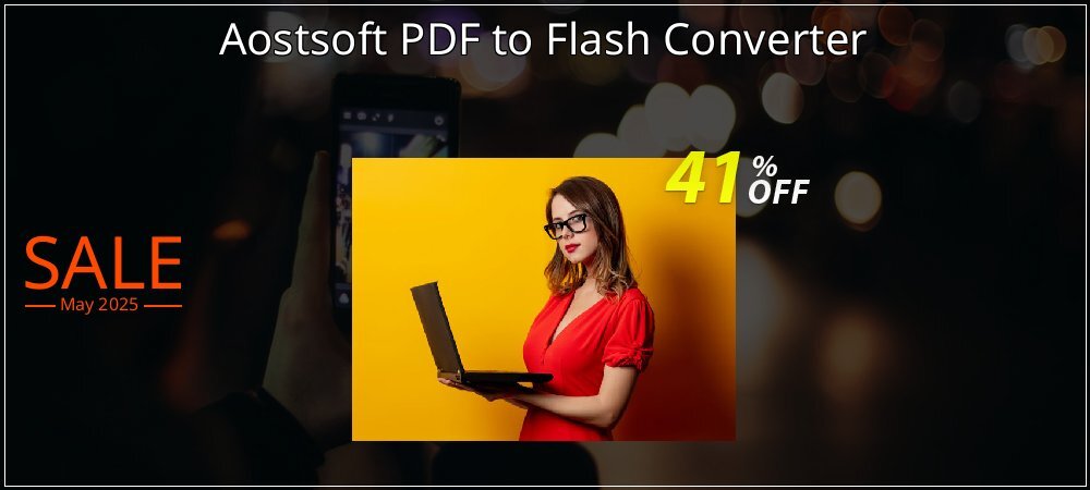 Aostsoft PDF to Flash Converter coupon on World Party Day sales