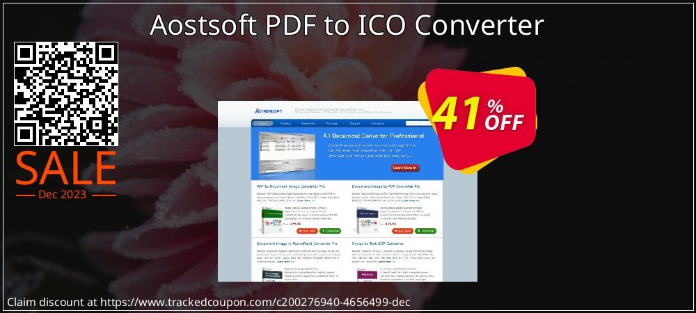 Aostsoft PDF to ICO Converter coupon on April Fools' Day offer