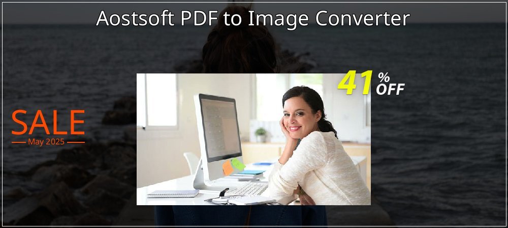 Aostsoft PDF to Image Converter coupon on National Walking Day offering discount