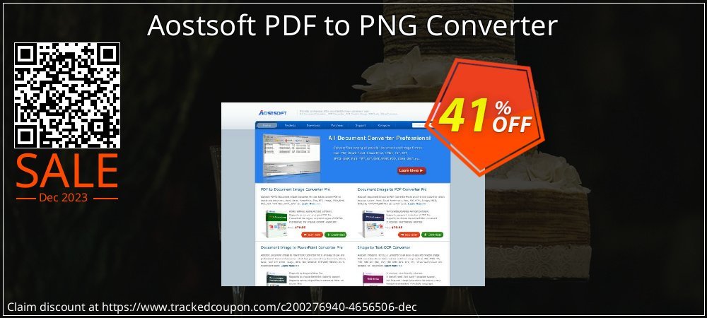 Aostsoft PDF to PNG Converter coupon on World Party Day deals
