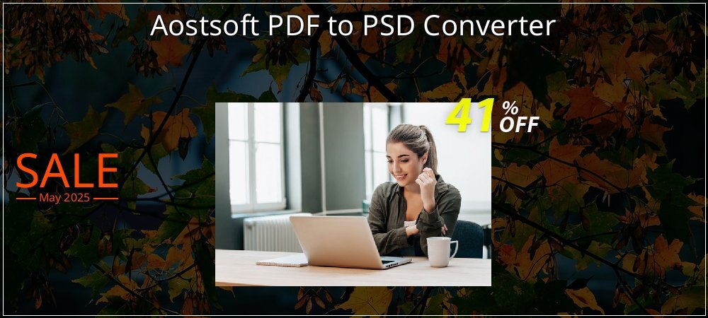 Aostsoft PDF to PSD Converter coupon on National Walking Day offering sales