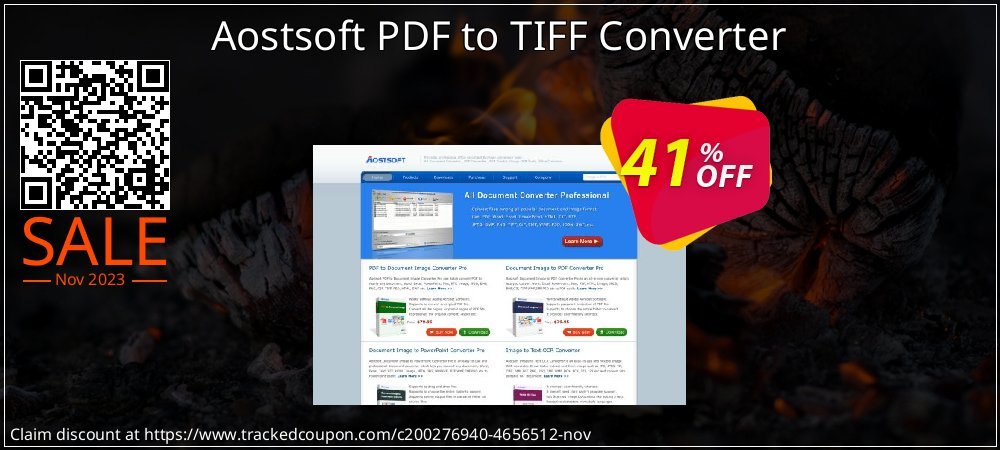 Aostsoft PDF to TIFF Converter coupon on April Fools' Day discounts