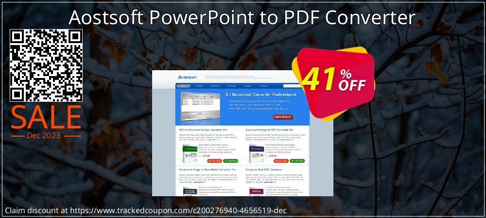 Get 40% OFF Aostsoft PowerPoint to PDF Converter deals