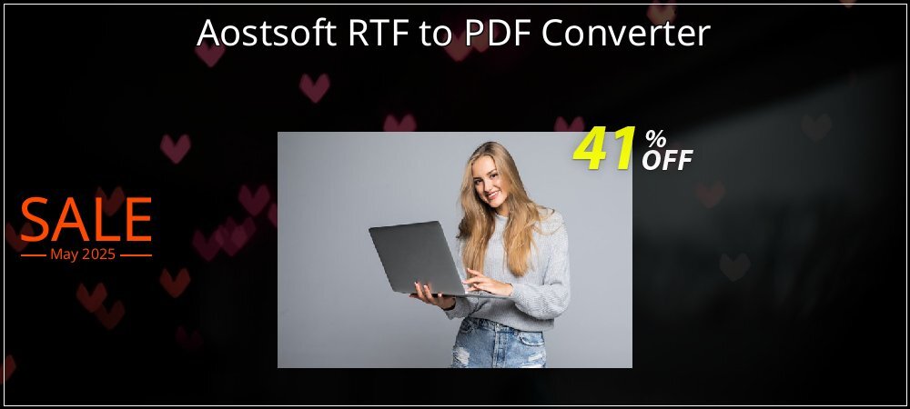 Aostsoft RTF to PDF Converter coupon on National Smile Day offer