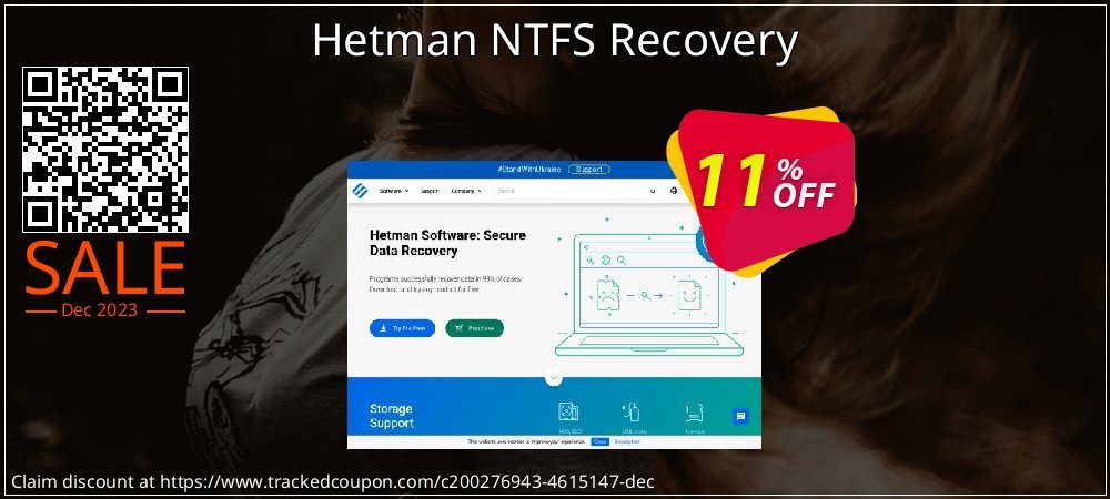 Hetman NTFS Recovery coupon on April Fools' Day sales