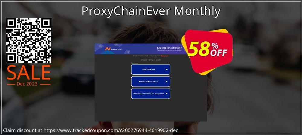 ProxyChainEver Monthly coupon on Working Day offering sales