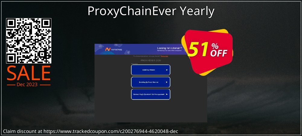 ProxyChainEver Yearly coupon on Easter Day super sale
