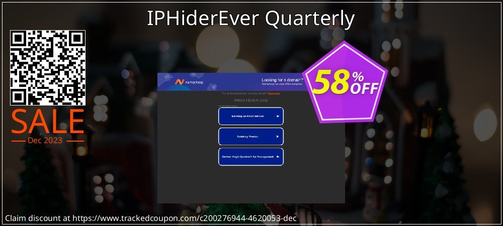 IPHiderEver Quarterly coupon on Easter Day offer