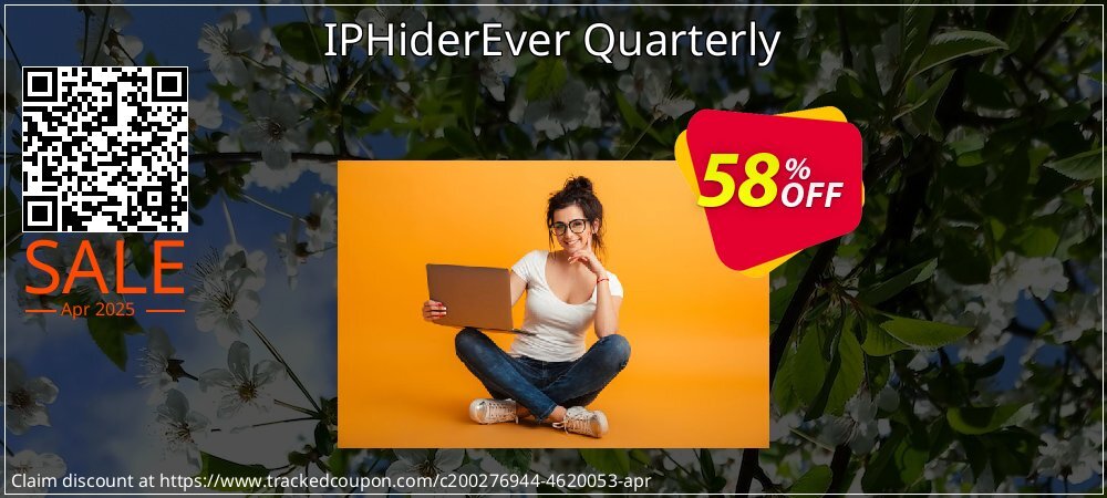 IPHiderEver Quarterly coupon on National Pizza Party Day discount