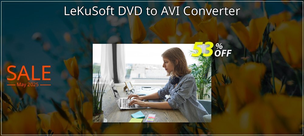 LeKuSoft DVD to AVI Converter coupon on National Pizza Party Day deals