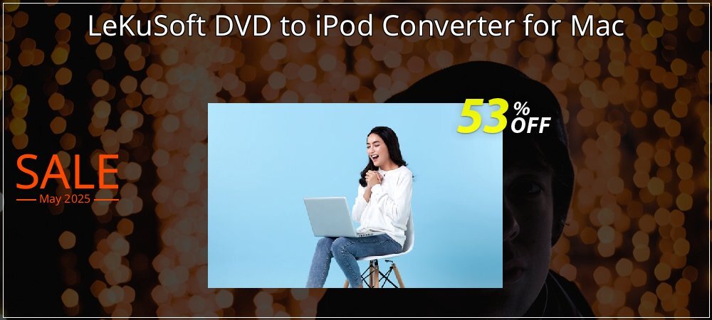 LeKuSoft DVD to iPod Converter for Mac coupon on National Pizza Party Day super sale