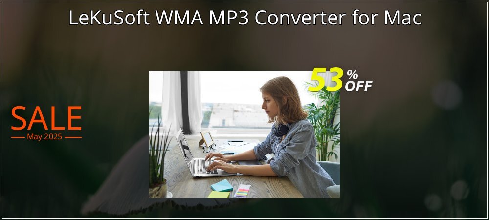 LeKuSoft WMA MP3 Converter for Mac coupon on National Smile Day promotions