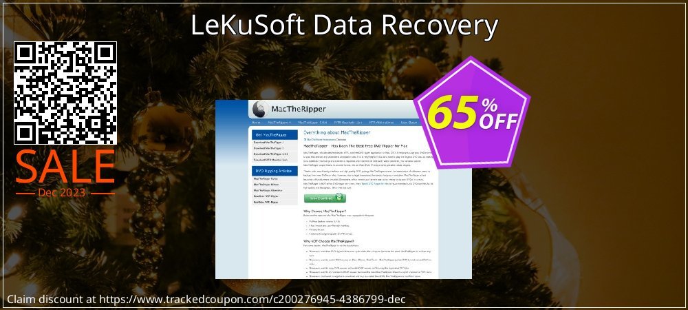 LeKuSoft Data Recovery coupon on World Password Day discount