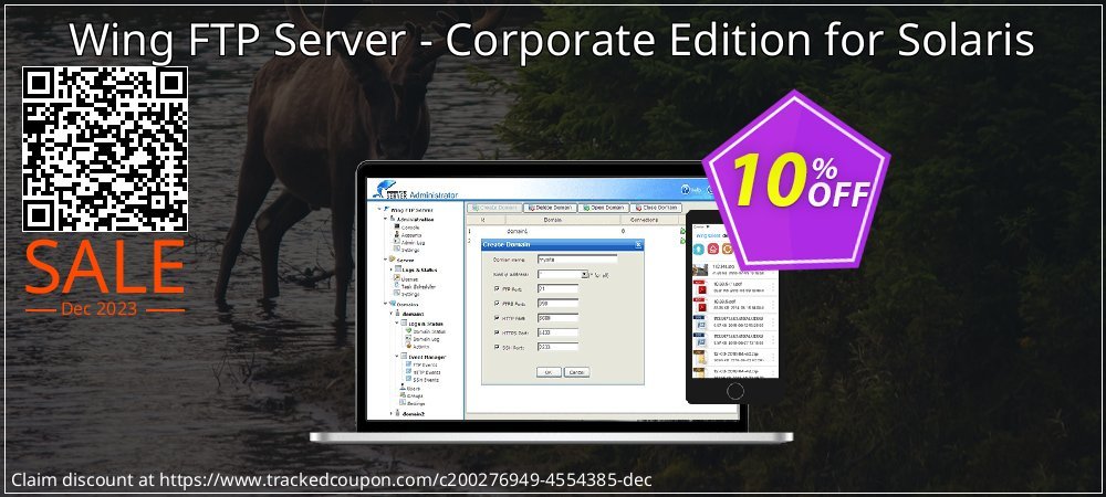 Wing FTP Server - Corporate Edition for Solaris coupon on National Walking Day discount