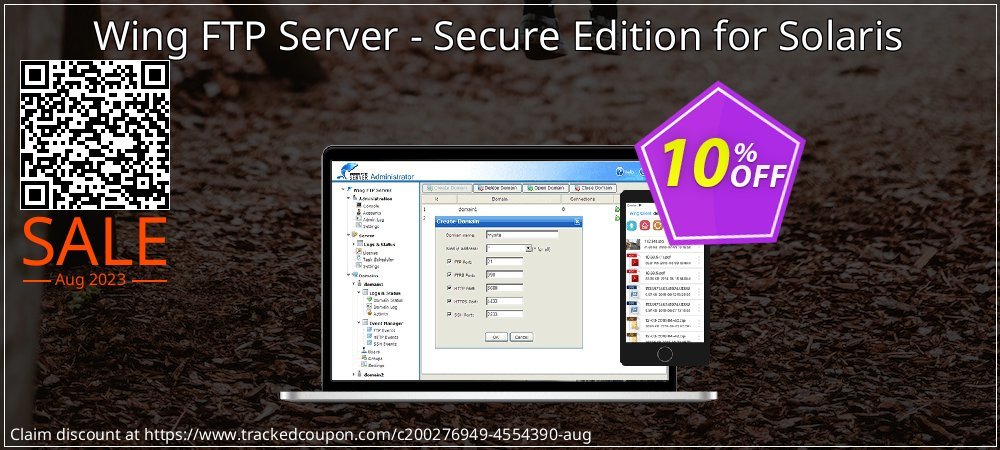 Wing FTP Server - Secure Edition for Solaris coupon on National Walking Day promotions