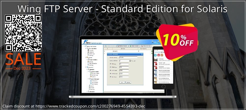 Wing FTP Server - Standard Edition for Solaris coupon on Easter Day offer