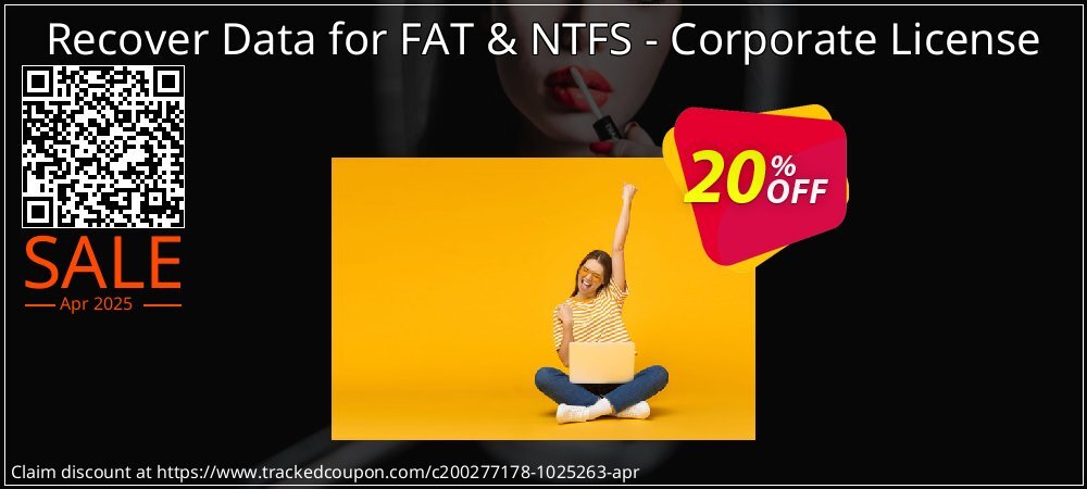 Recover Data for FAT & NTFS - Corporate License coupon on Constitution Memorial Day offer