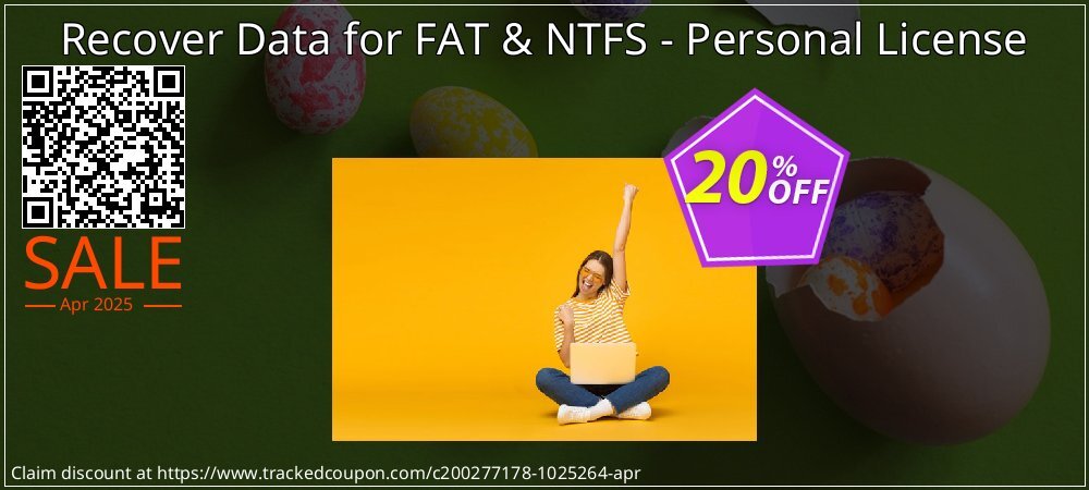 Recover Data for FAT & NTFS - Personal License coupon on Tell a Lie Day offer