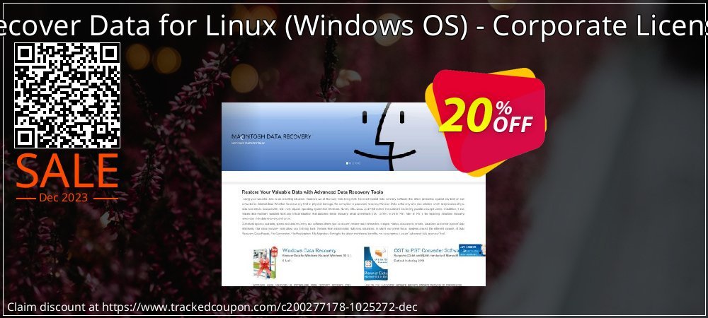 Recover Data for Linux - Windows OS - Corporate License coupon on April Fools' Day deals
