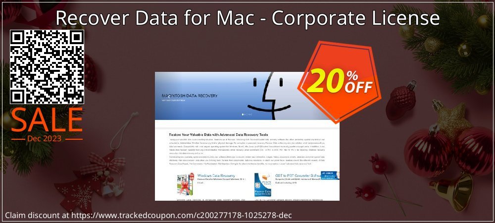 Recover Data for Mac - Corporate License coupon on Constitution Memorial Day promotions