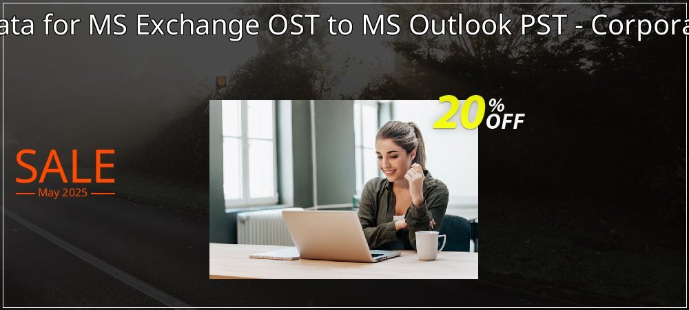 Recover Data for MS Exchange OST to MS Outlook PST - Corporate License coupon on National Smile Day offering sales