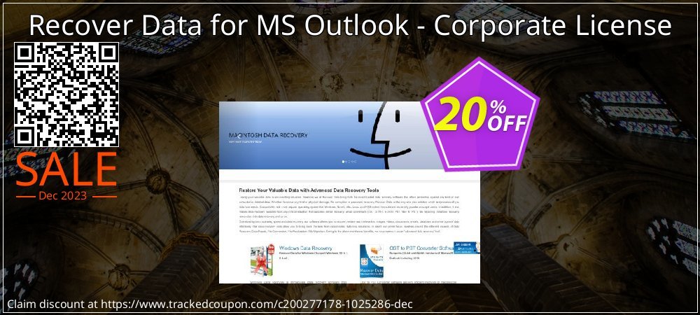 Recover Data for MS Outlook - Corporate License coupon on Palm Sunday offering sales