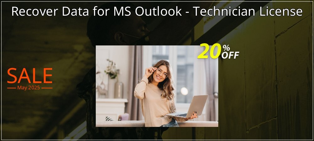 Recover Data for MS Outlook - Technician License coupon on Easter Day promotions