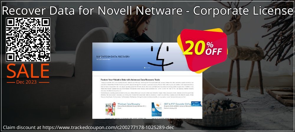 Recover Data for Novell Netware - Corporate License coupon on Tell a Lie Day sales