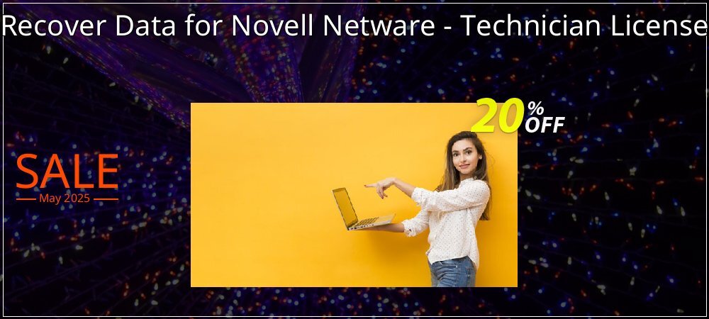 Recover Data for Novell Netware - Technician License coupon on World Backup Day sales