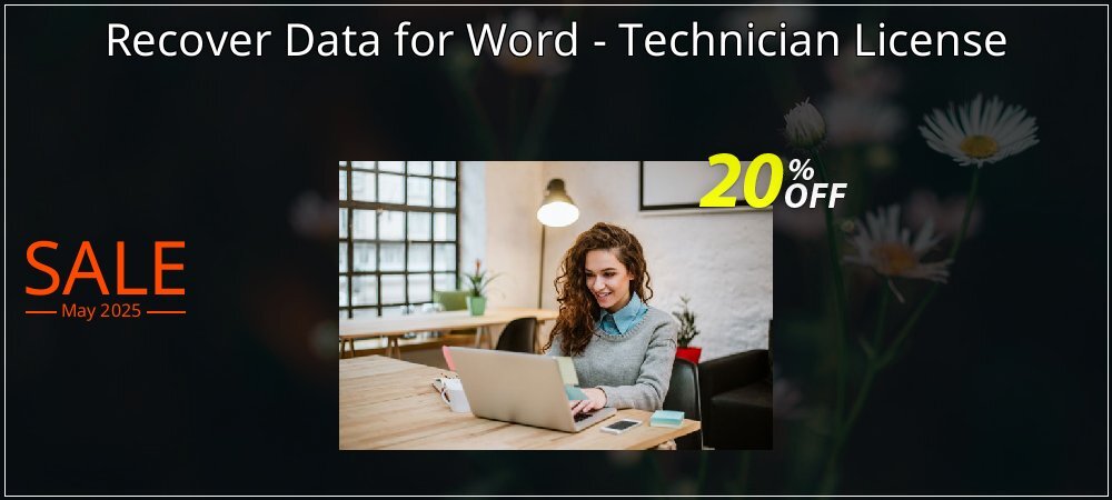 Recover Data for Word - Technician License coupon on World Party Day offer