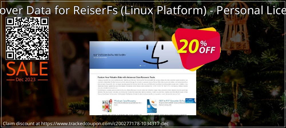 Recover Data for ReiserFs - Linux Platform - Personal License coupon on April Fools' Day deals