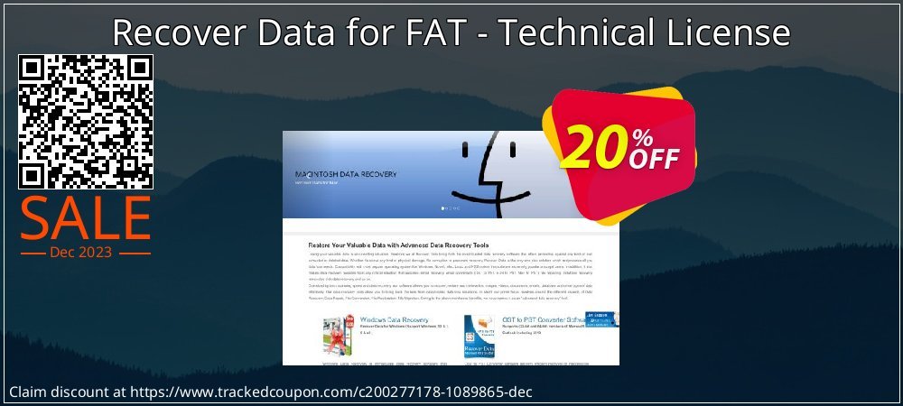 Recover Data for FAT - Technical License coupon on National Walking Day deals