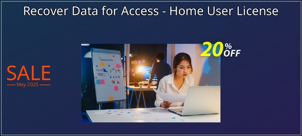 Recover Data for Access - Home User License coupon on National Smile Day offering discount
