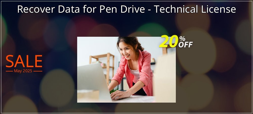 Recover Data for Pen Drive - Technical License coupon on Mother's Day discount