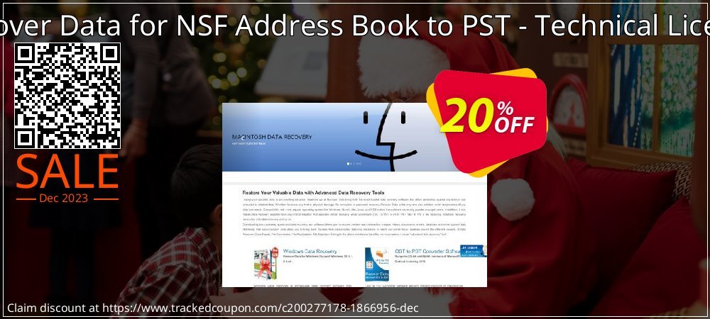 Recover Data for NSF Address Book to PST - Technical License coupon on World Whisky Day super sale