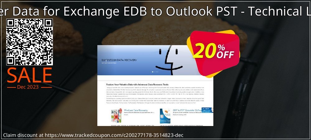 Recover Data for Exchange EDB to Outlook PST - Technical License coupon on Easter Day promotions