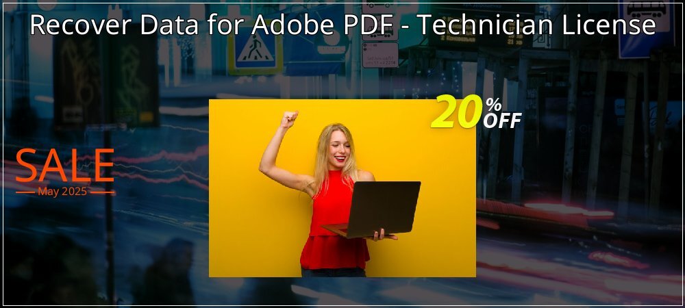 Recover Data for Adobe PDF - Technician License coupon on Constitution Memorial Day sales