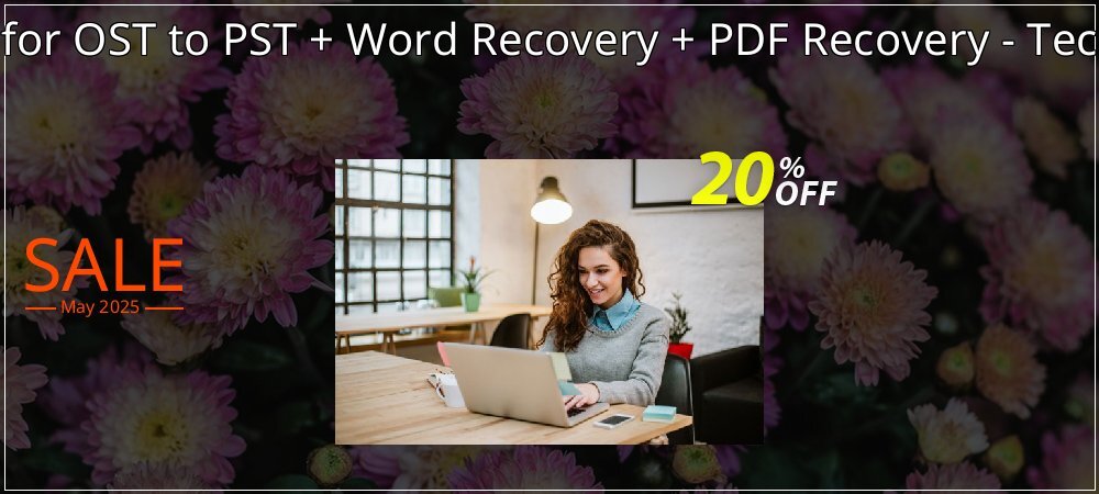 Recover Data for OST to PST + Word Recovery + PDF Recovery - Technical License coupon on National Pizza Party Day discounts