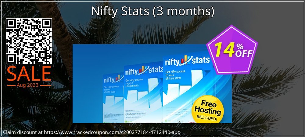 Nifty Stats - 3 months  coupon on National Walking Day deals