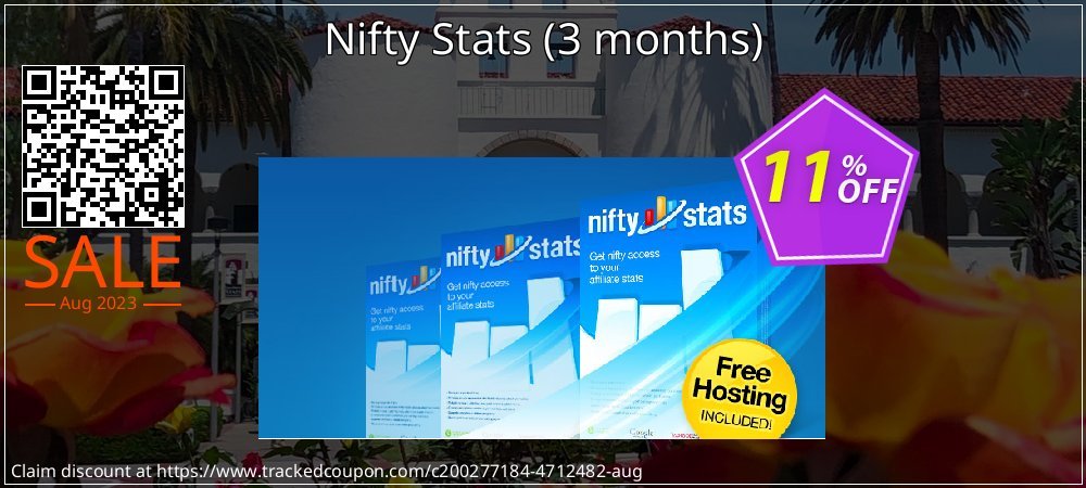 Nifty Stats - 3 months  coupon on April Fools' Day discounts