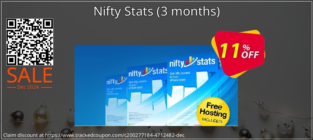 Nifty Stats - 3 months  coupon on Graduation 2025 promotions