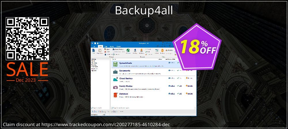 Backup4all coupon on Tell a Lie Day offering sales